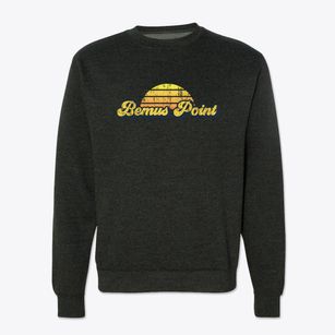 Bemus Point New York Sublime Sunset Crewneck Sweatshirt