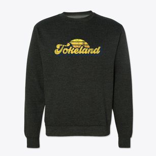 Tokeland Washington Sublime Sunset Crewneck Sweatshirt