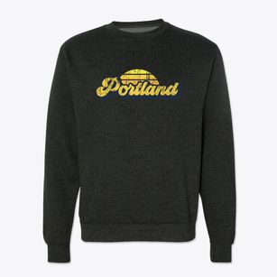 Portland Texas Sublime Sunset Crewneck Sweatshirt