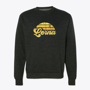 Lerna Illinois Sublime Sunset Crewneck Sweatshirt