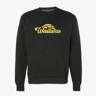 Wailuku Hawaii Sublime Sunset Crewneck Sweatshirt