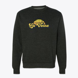 Lu Verne Iowa Sublime Sunset Crewneck Sweatshirt
