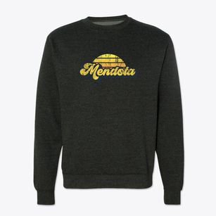 Mendota Minnesota Sublime Sunset Crewneck Sweatshirt