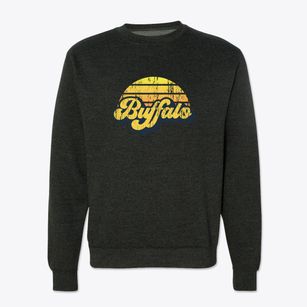 Buffalo North Dakota Sublime Sunset Crewneck Sweatshirt