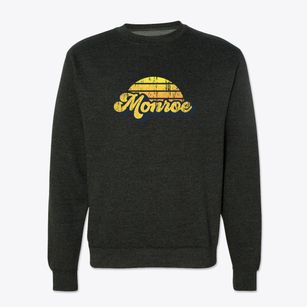 Monroe Massachusetts Sublime Sunset Crewneck Sweatshirt