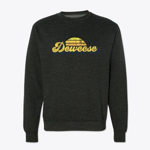 Deweese Nebraska Sublime Sunset Crewneck Sweatshirt