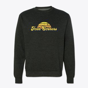 Four Corners Texas Sublime Sunset Crewneck Sweatshirt