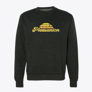 Pleasanton Iowa Sublime Sunset Crewneck Sweatshirt