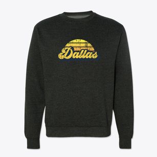 Dallas Georgia Sublime Sunset Crewneck Sweatshirt