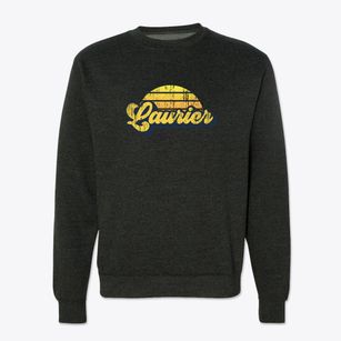 Laurier Washington Sublime Sunset Crewneck Sweatshirt