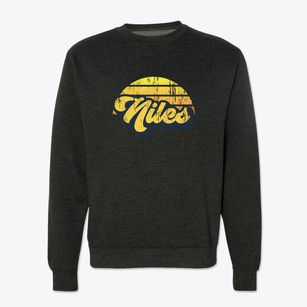 Niles Michigan Sublime Sunset Crewneck Sweatshirt