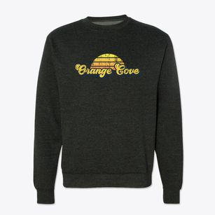 Orange Cove California Sublime Sunset Crewneck Sweatshirt
