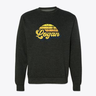Logan Ohio Sublime Sunset Crewneck Sweatshirt