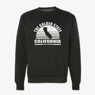  California Sunset Crewneck Sweatshirt