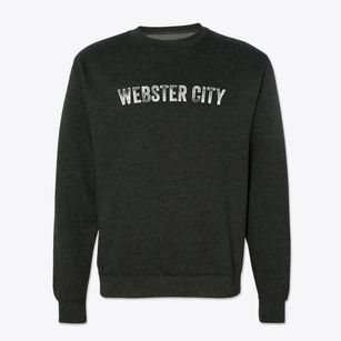 Webster City Iowa Timeless Retro Crewneck Sweatshirt