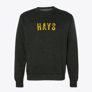 Hays Kansas Timeless Retro Crewneck Sweatshirt