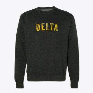 Delta Iowa Timeless Retro Crewneck Sweatshirt