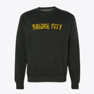 Bridge City Texas Timeless Retro Crewneck Sweatshirt