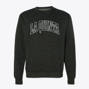 La Quinta California Trendy Block Crewneck Sweatshirt