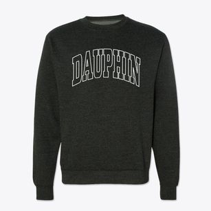 Dauphin Pennsylvania Trendy Block Crewneck Sweatshirt