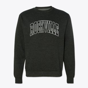 Rockville Nebraska Trendy Block Crewneck Sweatshirt