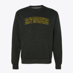 East Moriches New York Trendy Block Crewneck Sweatshirt