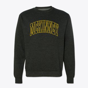 Mckinney Texas Trendy Block Crewneck Sweatshirt