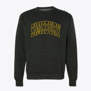 Simsbury Connecticut Trendy Block Crewneck Sweatshirt