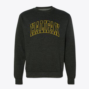 Halifax Vermont Trendy Block Crewneck Sweatshirt
