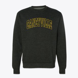 Caneyville Kentucky Trendy Block Crewneck Sweatshirt
