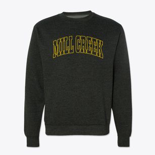 Mill Creek Washington Trendy Block Crewneck Sweatshirt