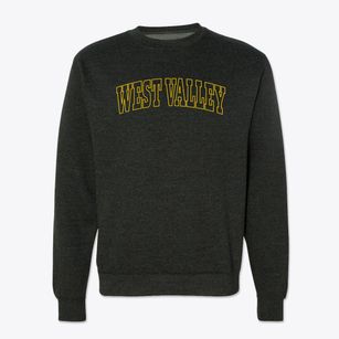 West Valley New York Trendy Block Crewneck Sweatshirt