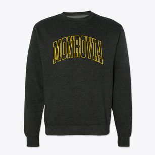 Monrovia Maryland Trendy Block Crewneck Sweatshirt