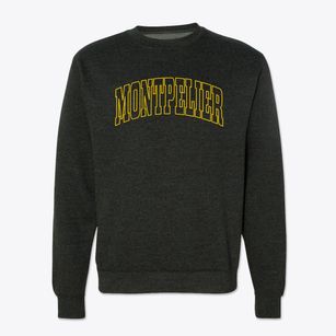 Montpelier Vermont Trendy Block Crewneck Sweatshirt