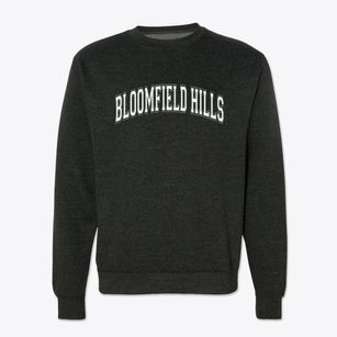 Bloomfield Hills Michigan Varsity Crewneck Sweatshirt