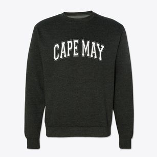 Cape May New Jersey Varsity Crewneck Sweatshirt