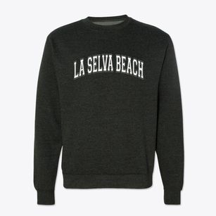 La Selva Beach California Varsity Crewneck Sweatshirt