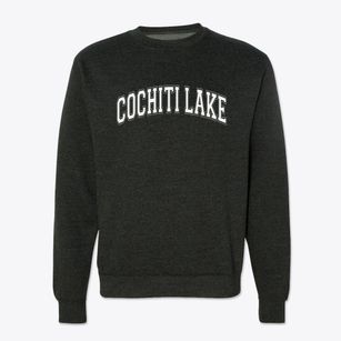 Cochiti Lake New Mexico Varsity Crewneck Sweatshirt