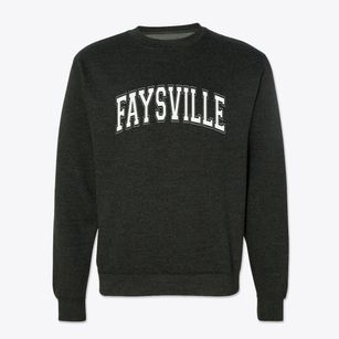 Faysville Texas Varsity Crewneck Sweatshirt