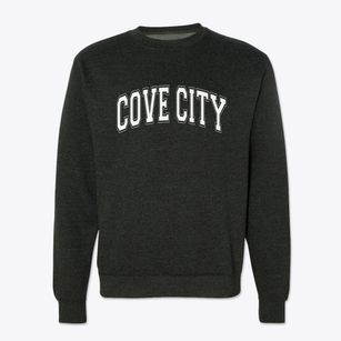 Cove City North Carolina Varsity Crewneck Sweatshirt