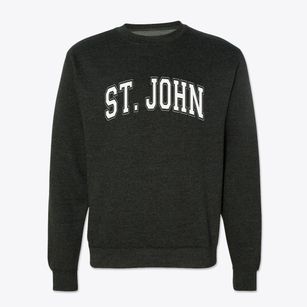 St. John North Dakota Varsity Crewneck Sweatshirt