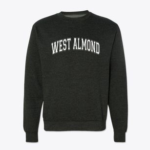 West Almond New York Varsity Crewneck Sweatshirt