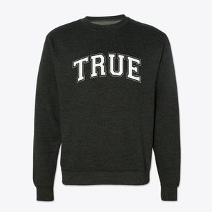 True Wisconsin Varsity Crewneck Sweatshirt