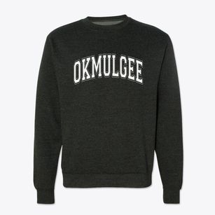 Okmulgee Oklahoma Varsity Crewneck Sweatshirt