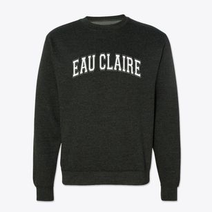 Eau Claire Wisconsin Varsity Crewneck Sweatshirt