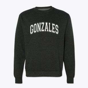 Gonzales Texas Varsity Crewneck Sweatshirt