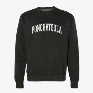 Ponchatoula Louisiana Varsity Crewneck Sweatshirt