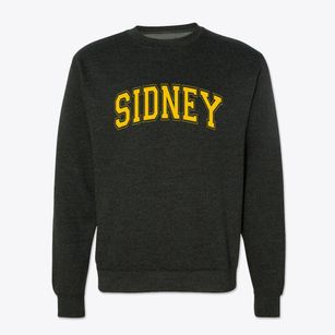 Sidney Nebraska Varsity Crewneck Sweatshirt