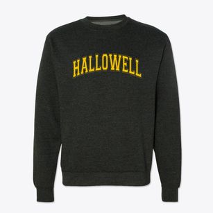 Hallowell Maine Varsity Crewneck Sweatshirt