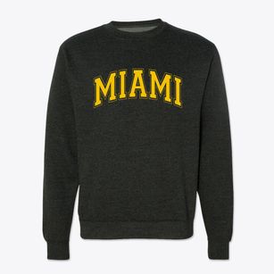Miami Arizona Varsity Crewneck Sweatshirt